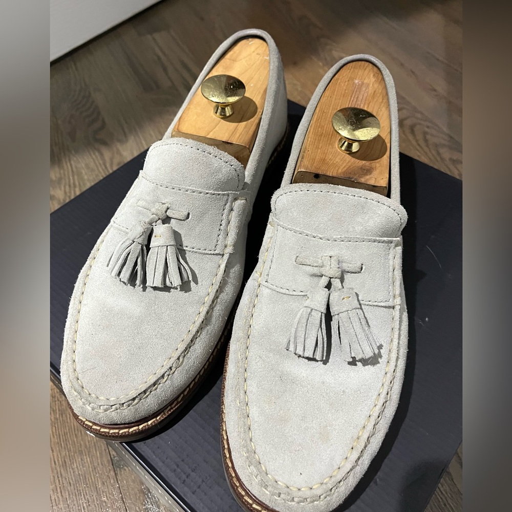 Cole Haan Light Grey Loafer